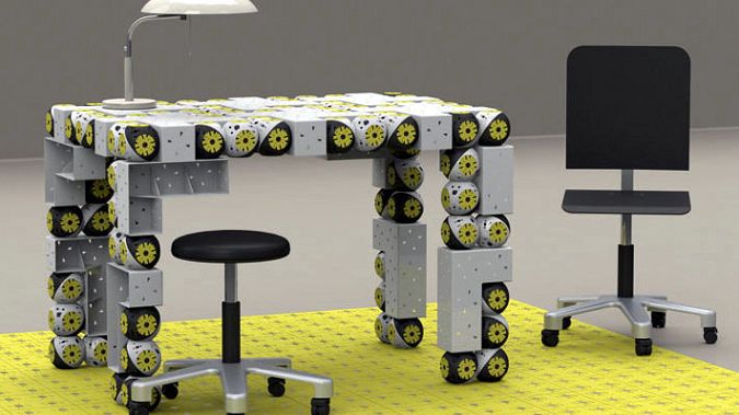 Roombots – roboty urządzą nam mieszkanie. Krzesło, które może stać się stołem, to przyszłość naszych wnętrz 1