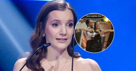 Sanah na oczach tysięcy wskoczyła w ramiona męża. Odtworzyli ikoniczny moment z "Titanica" [WIDEO]