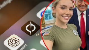 Prawda o blondynce w mundurze wyszła na jaw. W sieci zawrzało