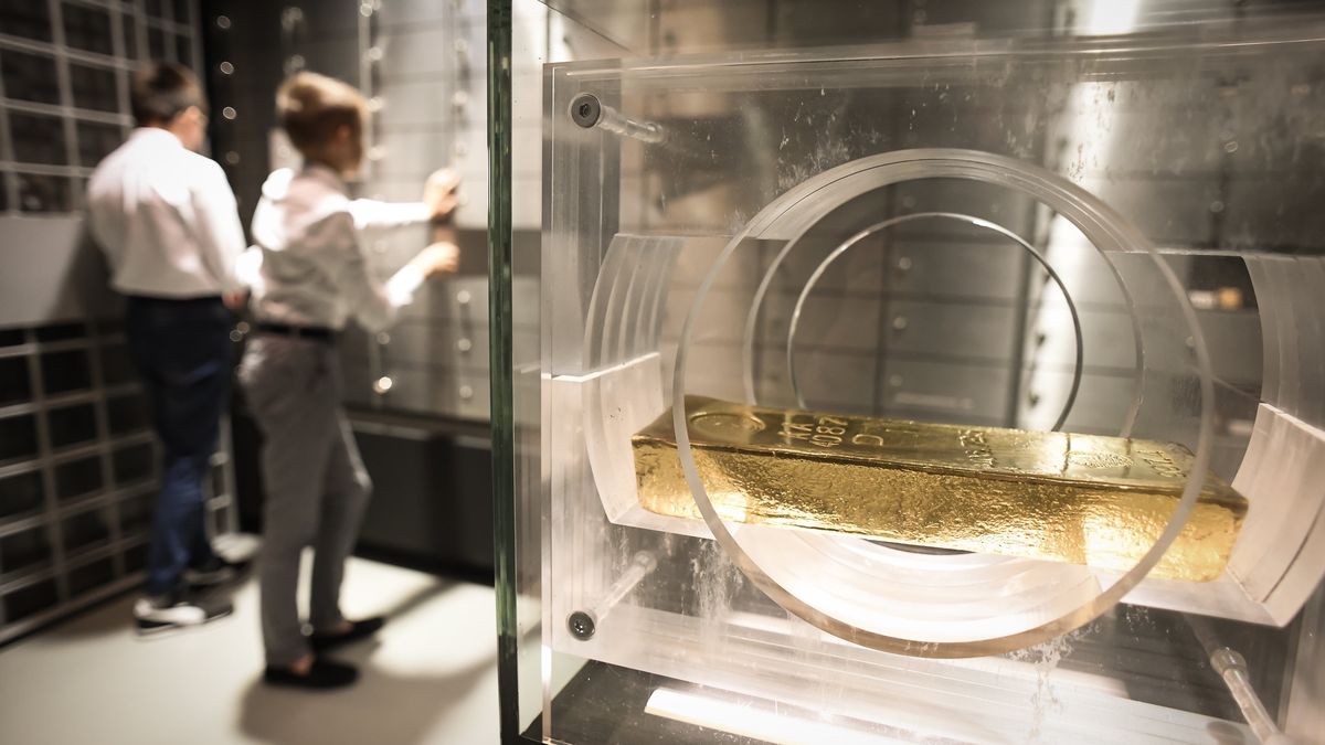 Złoto, sztabki złota