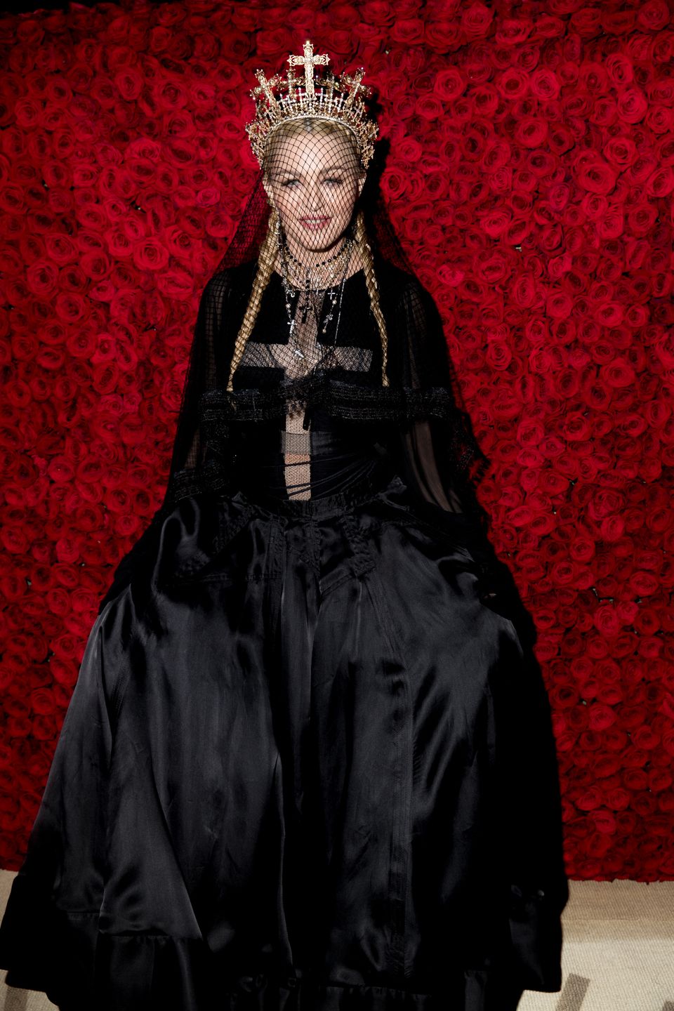 Madonna podczas Gali MET
