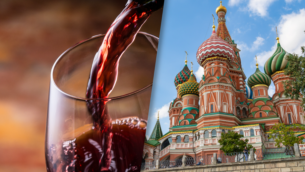 Rosjanie sprowadzają z UE, w tym z Polski, coraz więcej wina