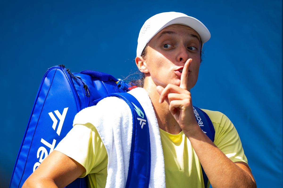 Bez tego Iga Świątek nie wyjdzie na kort. Zdradziła, co zawsze ma w torbie