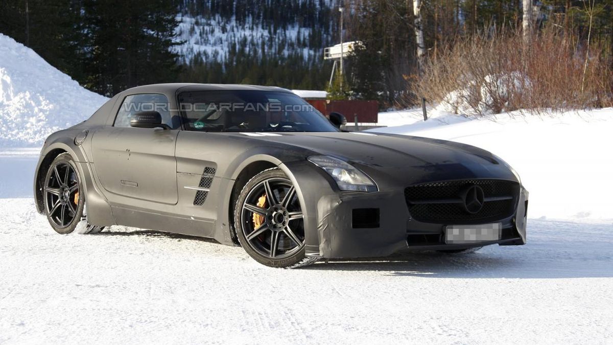 Prototyp Mercedesa SLS AMG Black Series