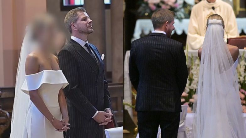 TYLKO NA PUDELKU: Tak przysięgali sobie miłość Filip Chajzer i 20-letnia Bianka. Mamy nagranie z kościoła (WIDEO)