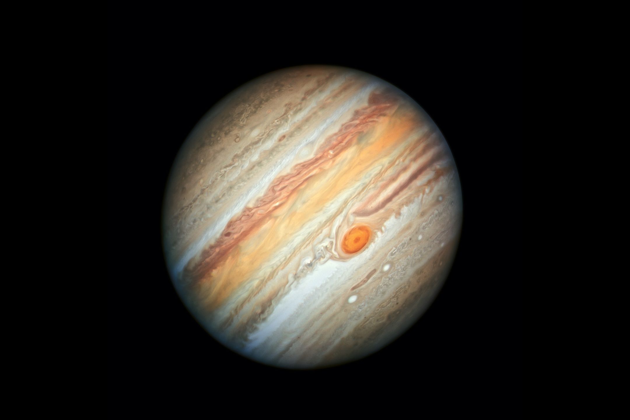 NASA: Teleskop Hubble’a zarejestrował cudowne zdjęcie Jowisza 1