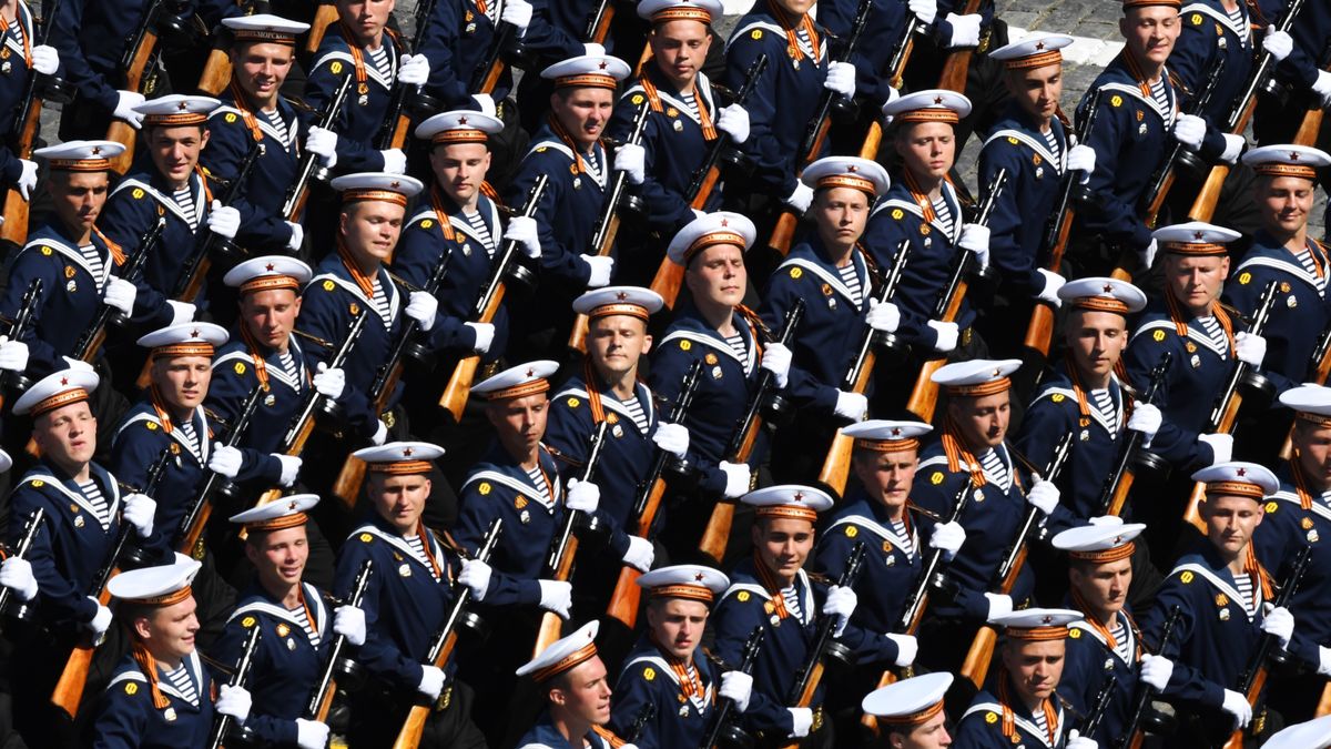 Defilada z okazji 75. rocznicy zwycięstwa nad hitlerowskimi Niemcami