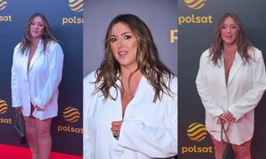 Pozbawiona SPODNI Karolina Szostak strzela pozy na ramówce. Niezła stylówka? (WIDEO)