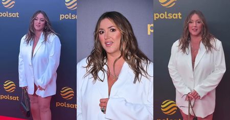 Pozbawiona SPODNI Karolina Szostak strzela pozy na ramówce. Niezła stylówka? (WIDEO)