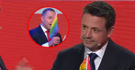 Nawrocki miał prezent dla Trzaskowskiego. "Tani chwyt"