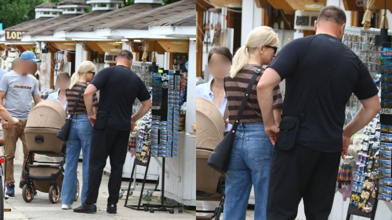 Ewa Gawryluk przyłapana z nowym partnerem