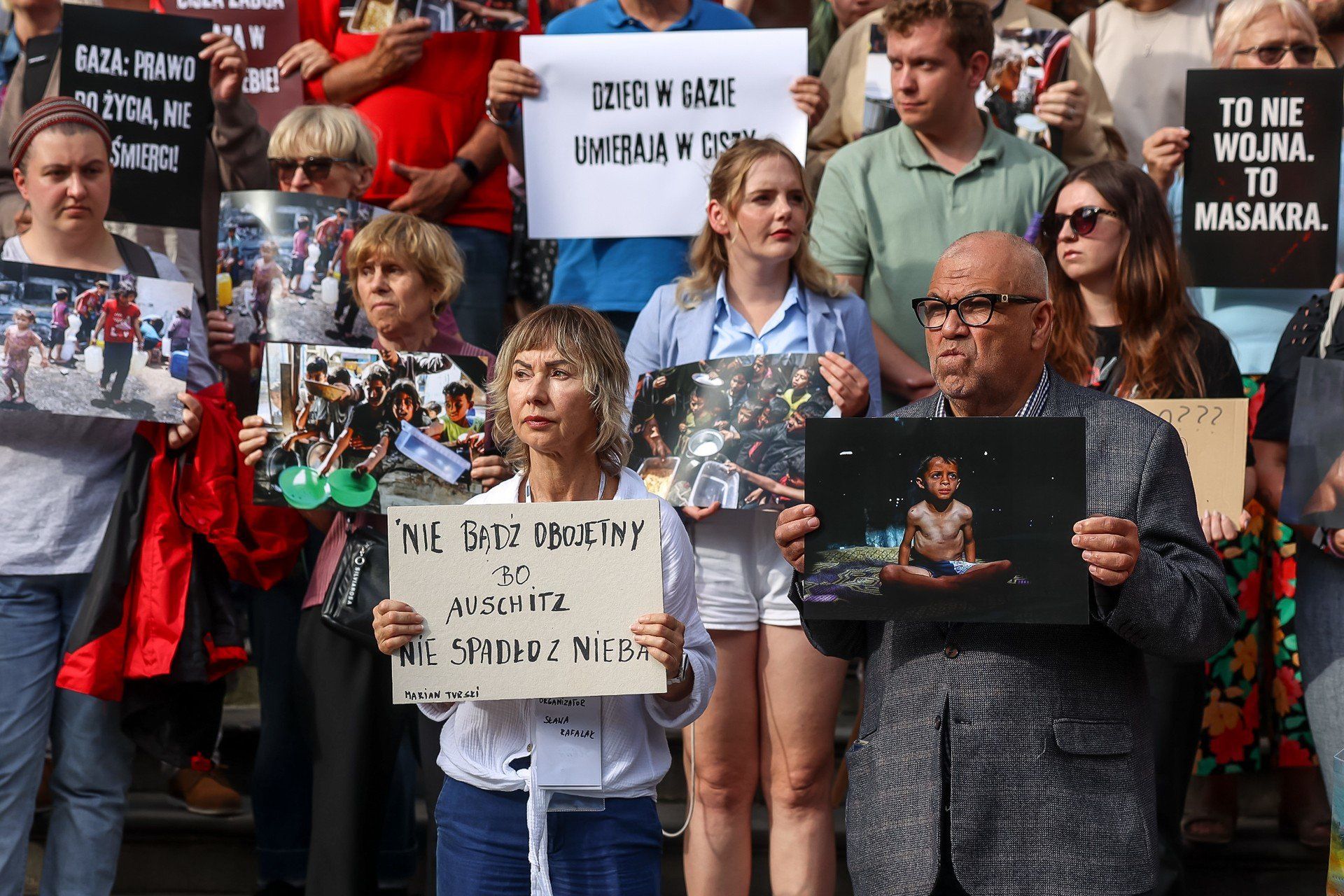 Milczący protest w Gdańsku