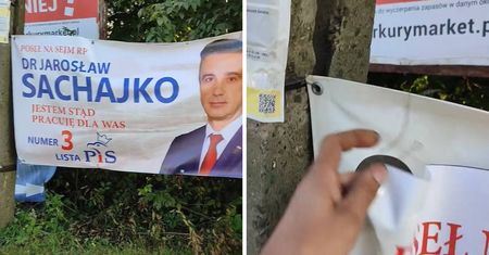 Mieszkaniec Żdanowa koło Zamościa zawstydził kandydata PiS-u