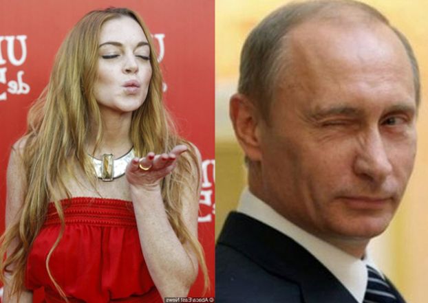 Lindsay Lohan chce... spotkać się z Putinem!