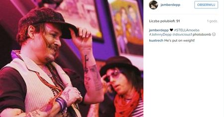 Johnny Depp na scenie z Marilynem Mansonem... Który wygląda lepiej?