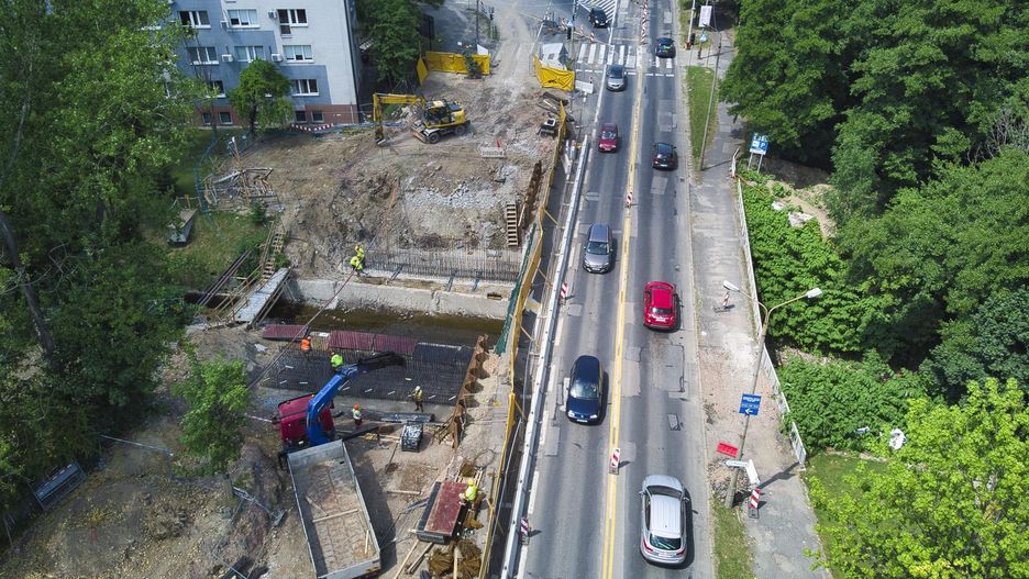 Bielsko-Biała. Na ulicy Warszawskiej rozpoczął się kolejny etap prac.