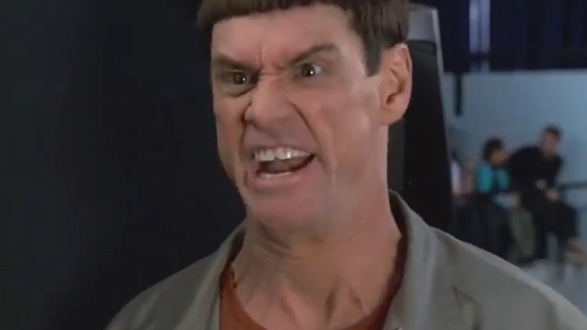 Jim Carrey w filmie "Głupi i głupszy bardziej"