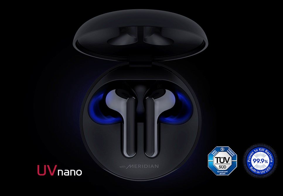 Oto słuchawki z... automatyczną dezynfekcją. Nowe LG TONE Free wyeliminują 99,9 proc. bakterii 3