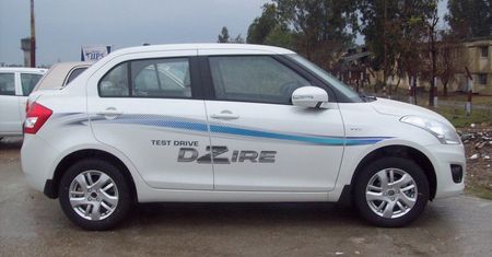 Suzuki Dzire - indyjski Swift sedan przyłapany