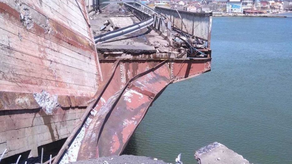 Przeprawa nad Dniestrem była kluczowym elementem trasy łączącej Rumunię z Ukrainą