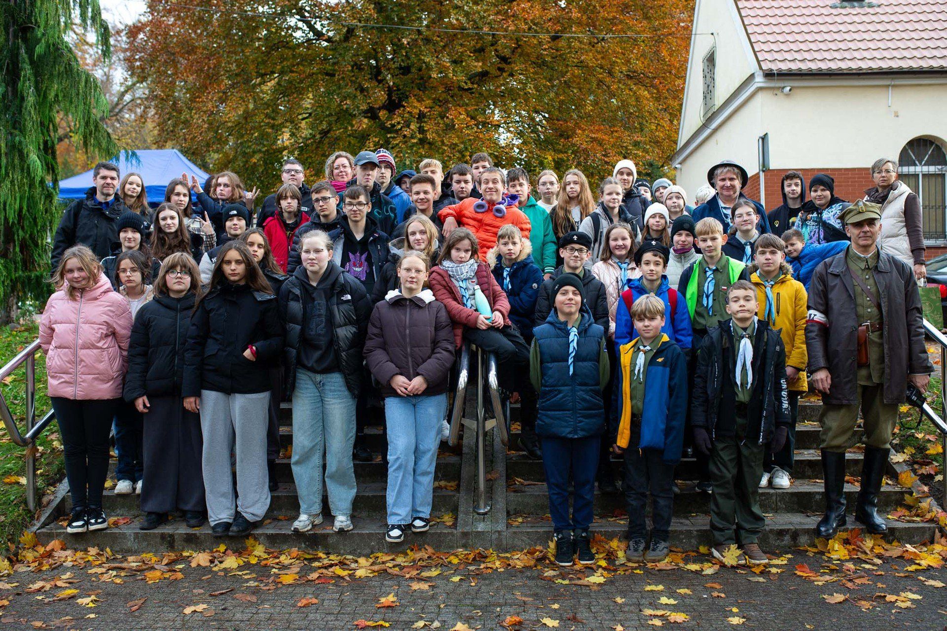 Młodzież ze Słupska i Wrześcia uczciła pamięć żołnierzy AK