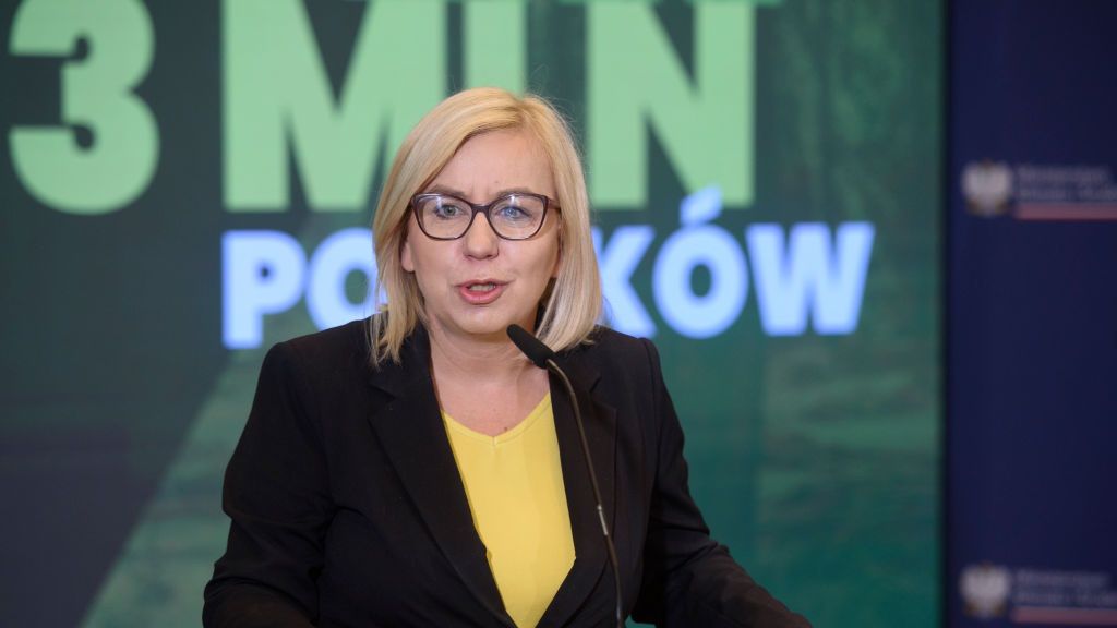 Minister klimatu i środowiska Paulina Hennig-Kloska