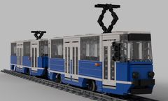 Wrocławski tramwaj jako zestaw z klocków LEGO