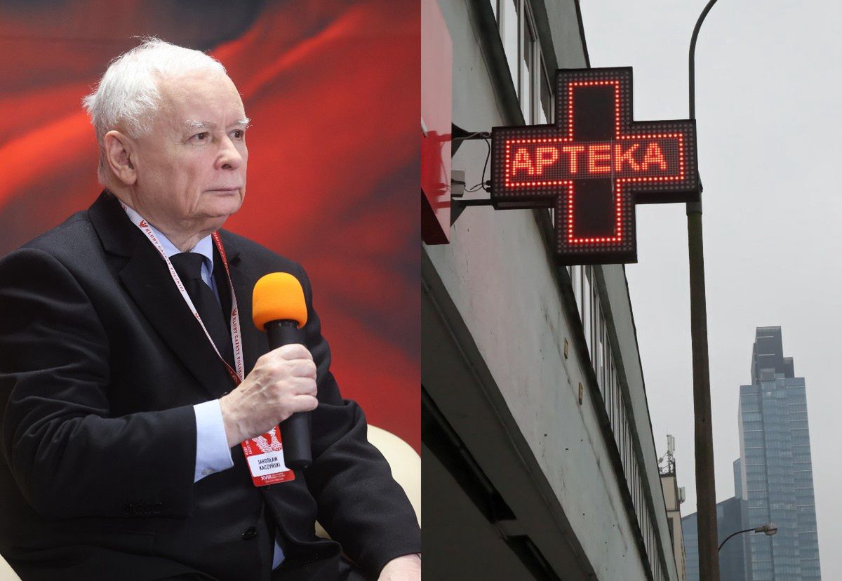 Po lewej na zdjęciu Jarosław Kaczyński