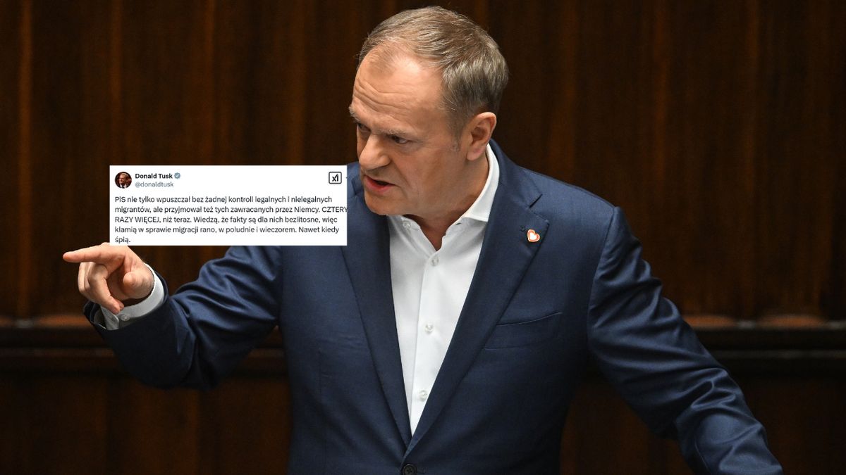 Tusk zamieścił ostry wpis skierowany do polityków PiS
