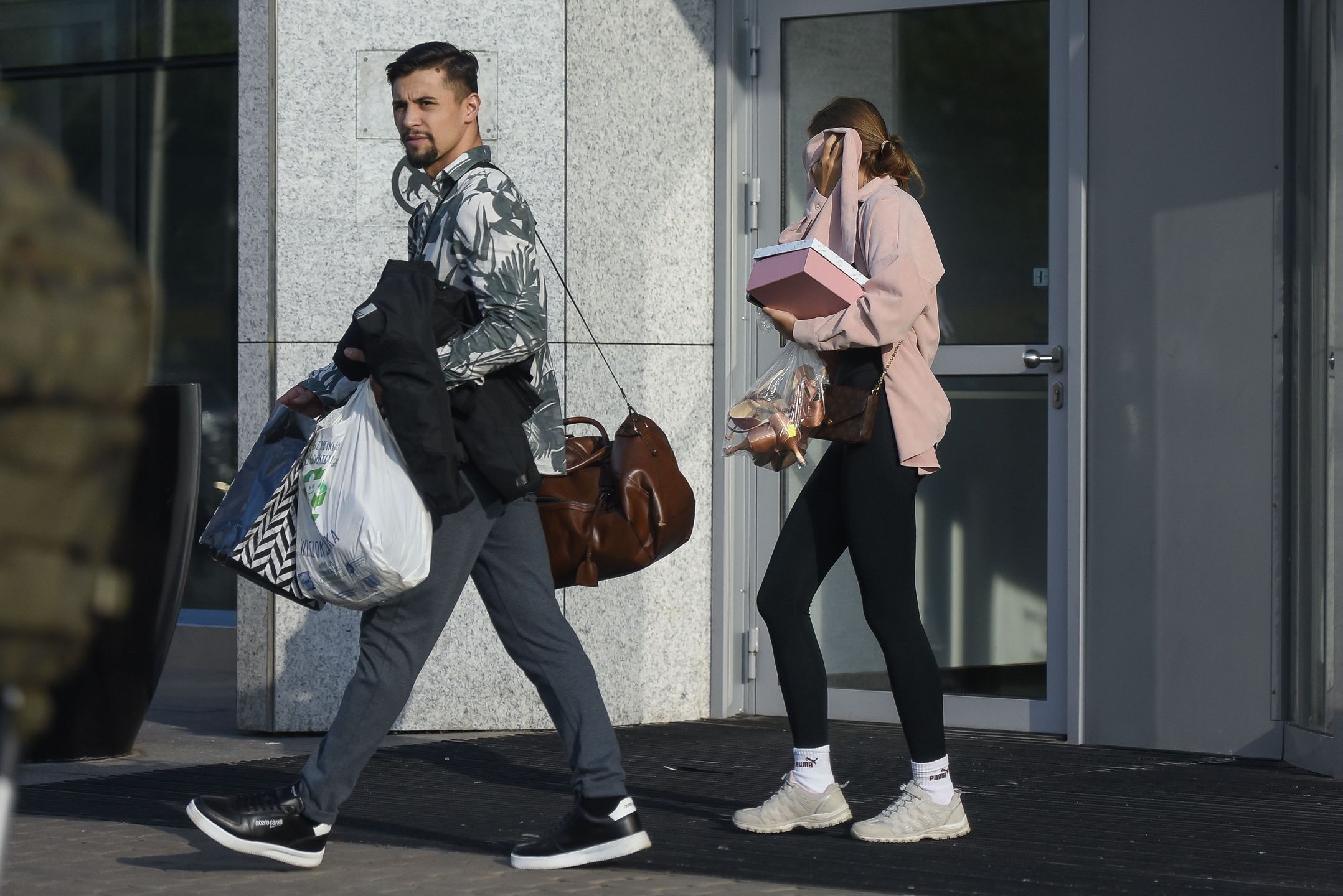 Oliwia Bieniuk i Jakub Lipowski pod studiem "Tańca z Gwiazdami"