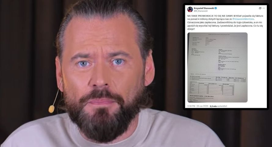 Stanowski o prowokacji z fakturą dla Kanału Zero. Dostała ją też firma lidera Konfederacji