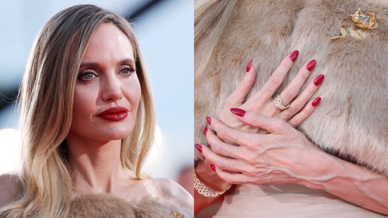 Angelina Jolie's hands have given rise to much gossip.