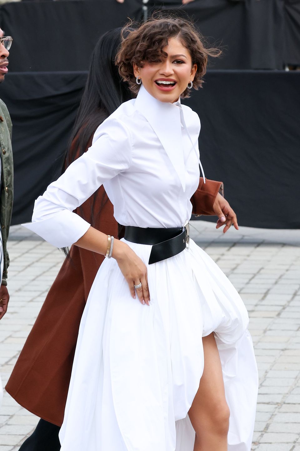 Zendaya na pokazie Louis Vuitton w Paryżu