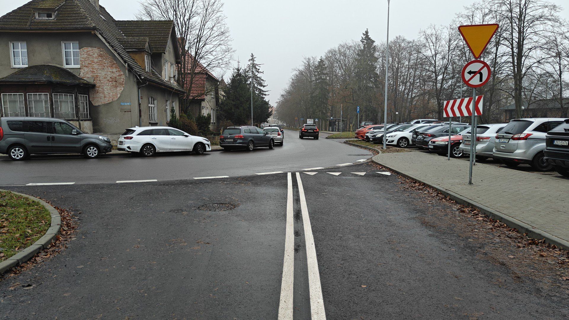 Łącznik pomiędzy ul. Lelewela z ul. Ordona w Szczecinku