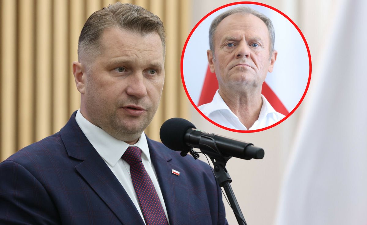 Przemysław Czarnek komentuje słowa Tuska o debacie z Kaczyńskim