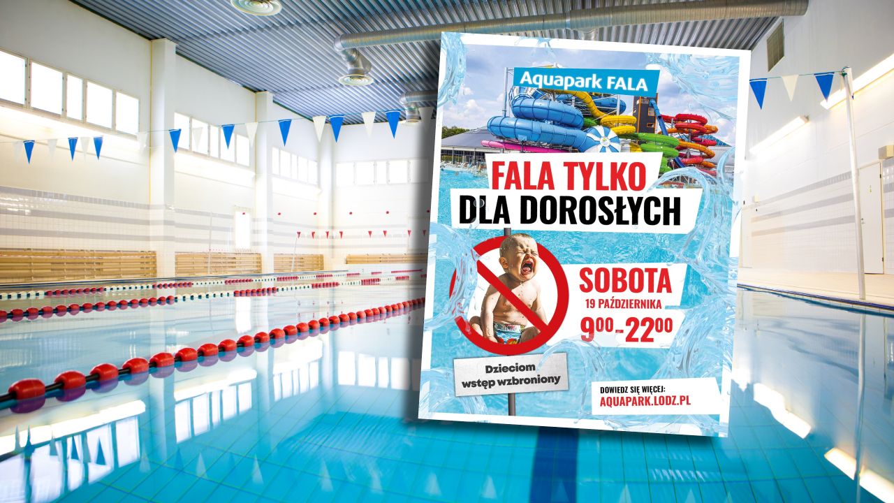 Aquapark tylko dla dorosłych. Jest finał kontrowersyjnej akcji