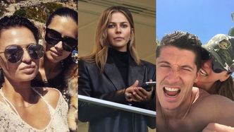 Sentymentalna Anna Lewandowska wspomina 2016 rok: plażowanie z Adrianą Limą, ciążowe sesje, mecze Roberta... (ZDJĘCIA)
