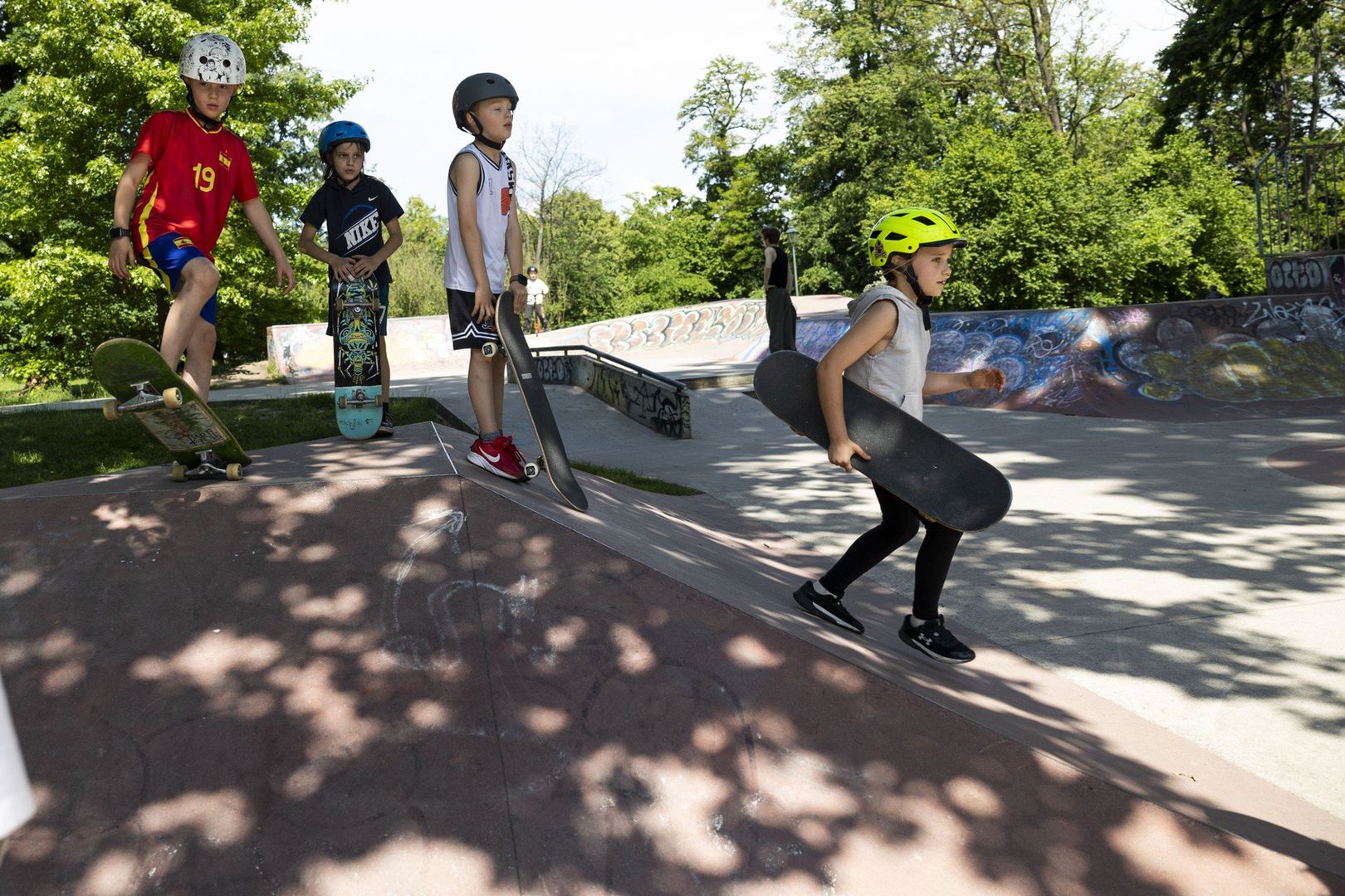 KRK Skate School OPEN DAYS w skateparku w Parku Jordana w Krakowie. Takie wydarzenie zorganizowano po raz pierwszy