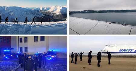 Biegali na Kasprowym Wierchu i na plaży. Challenge policjantów z Wieliczki rozszedł się na cały kraj