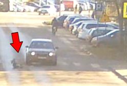 Moment potrącenia 12-latki na pasach w Łukowie. Wideo ku przestrodze