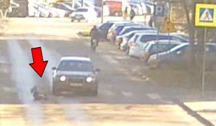 Moment potrącenia 12-latki na pasach w Łukowie. Wideo ku przestrodze