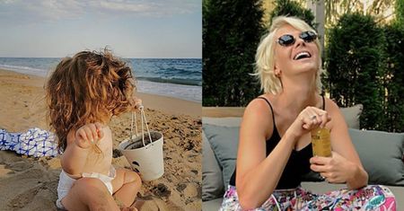 Edyta Pazura chwali się wakacyjnym zdjęciem córki. Fani w szoku: "BABY TINA TURNER!" (FOTO)