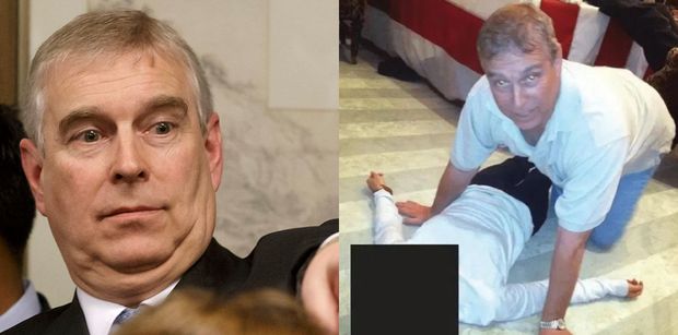 Ujawniono szczegóły fotografii, na której Andrzej klęczy nad kobietą. Miała zostać wykonana w APARTAMENCIE EPSTEINA. "Nie mówił prawdy"