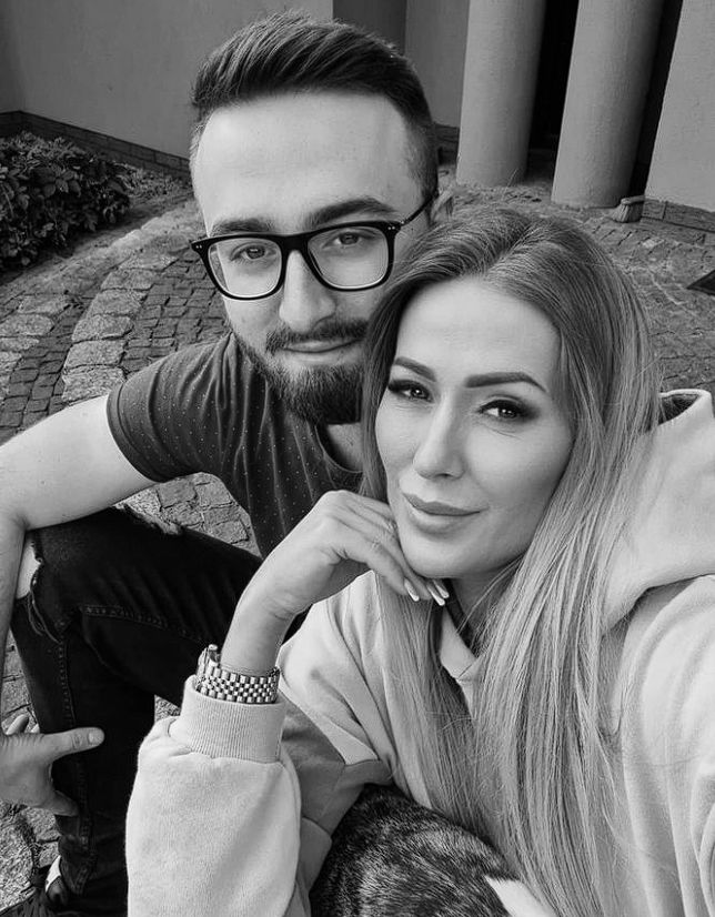 Sylwia Peretti z synem