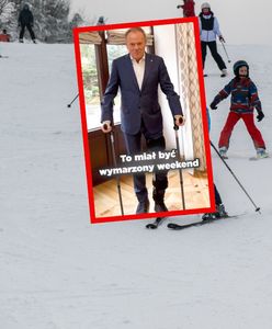 Tusk o kulach. Premier nabawił się kontuzji
