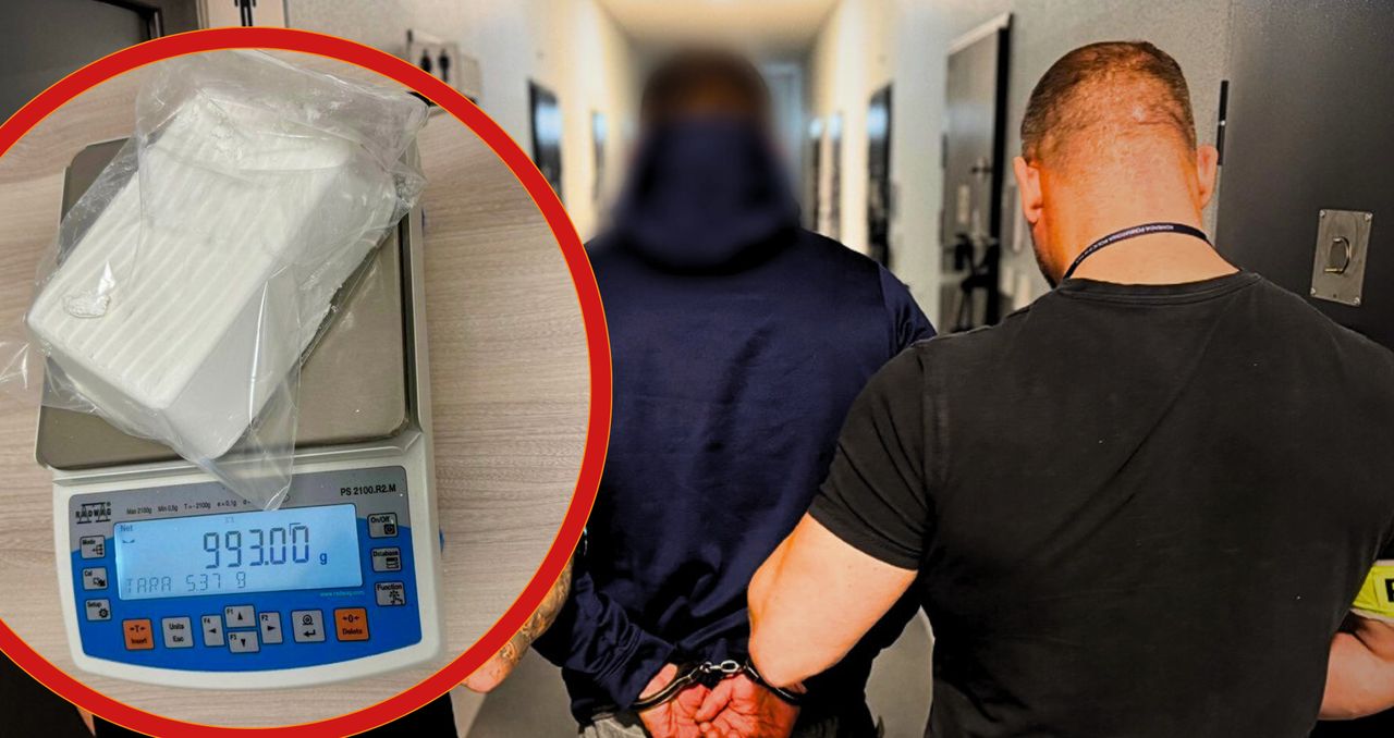 Zatrzymany z 2 kilogramami narkotyków. Grozi mu 10 lat