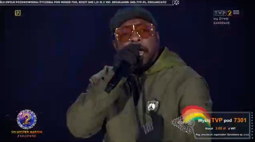 Black Eyed Peas w tęczowych opaskach