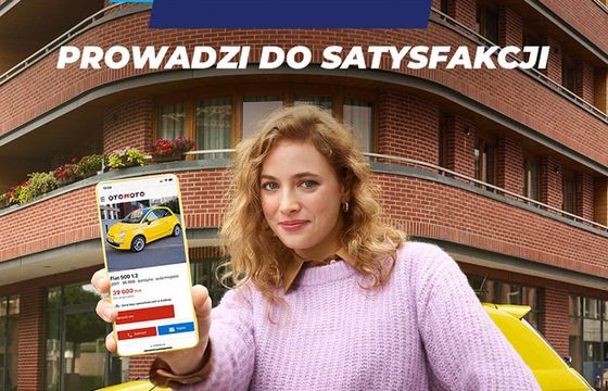 Otomoto "Prowadzi do satysfakcji" w nowej kampanii reklamowej