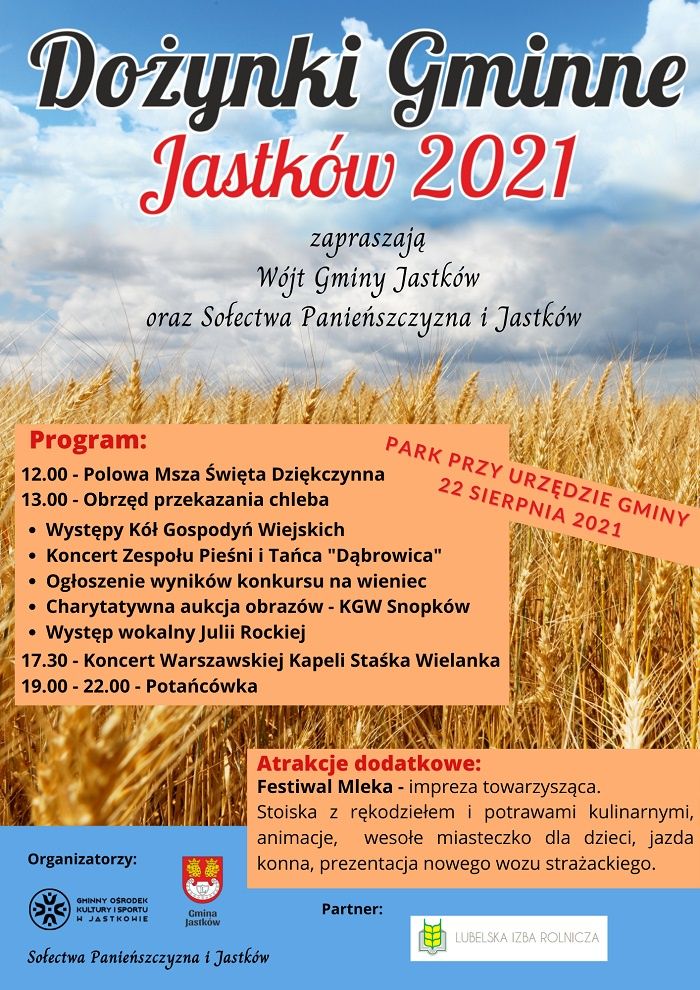 Dożynki Gminne Jastków 2021