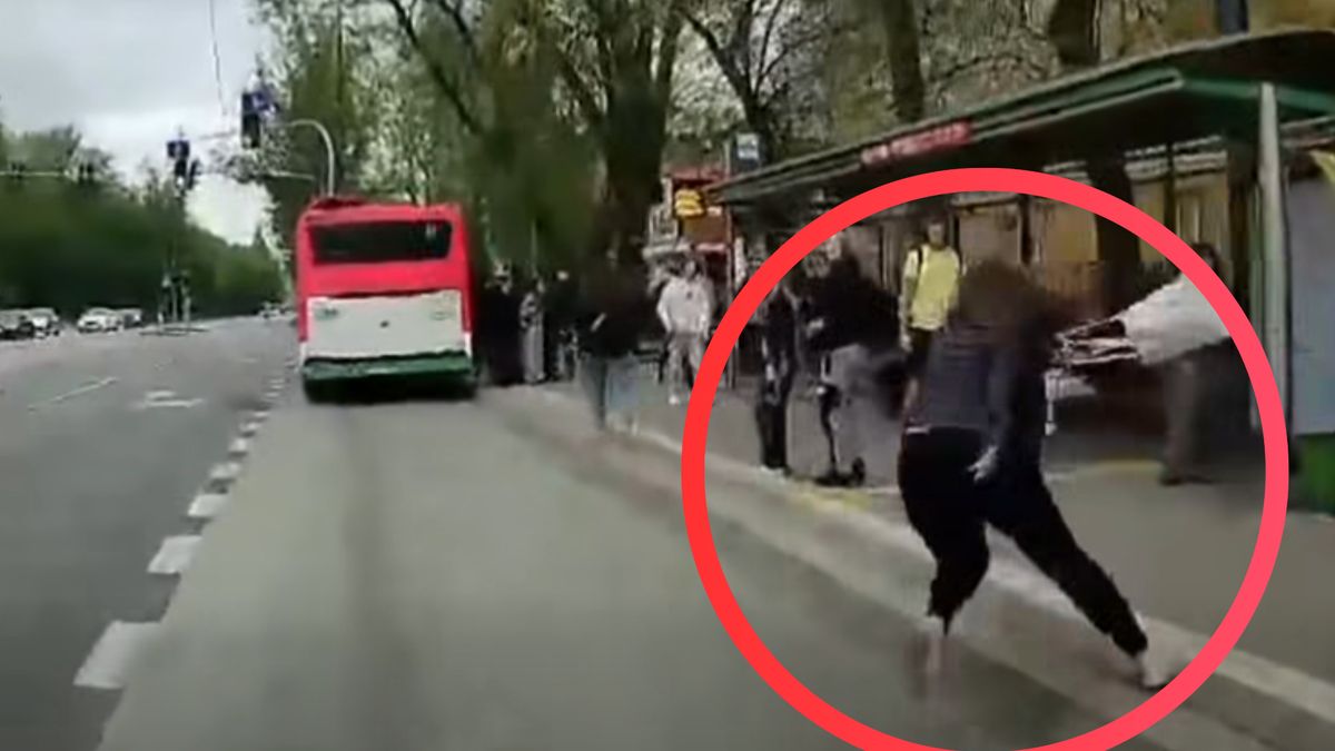 Nagranie z autobusu w Lublinie